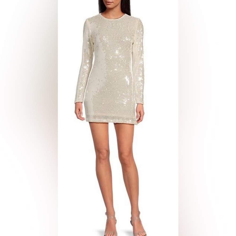 Gianni Bini Ruby Sequin bodycon Dress Small